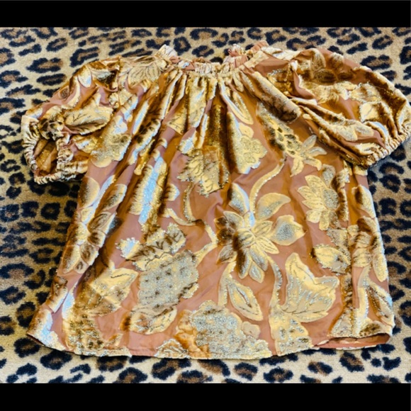 Ulla Johnson Tops - ULLA JOHNSON- Camilla Velvet Cocktail Top